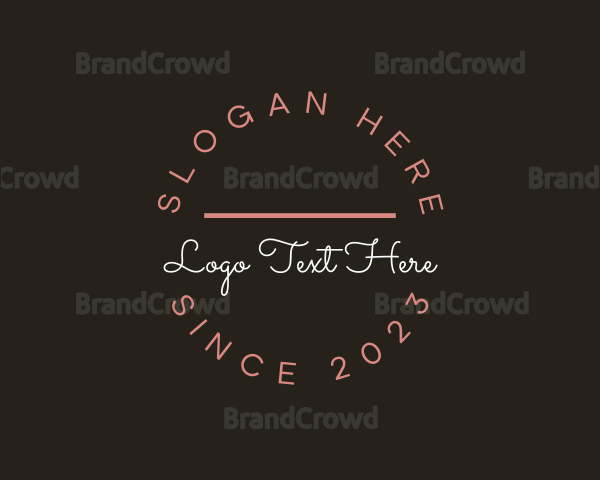 Elegant Circle Business Logo