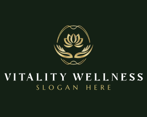 Luxury Spa Wellness logo design