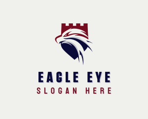 Eagle Defense Shield logo design