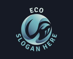 Leaf Hand Sustainability Logo