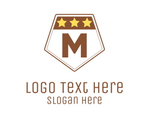 Rank - Military Rank Lettermark logo design