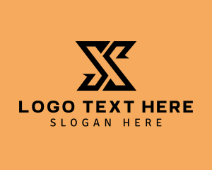 Gadget - Modern Industrial Letter X logo design