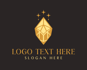 Jewel - Crystal Diamond Jewel logo design