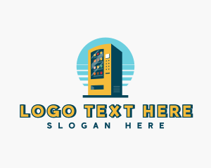Portable - Beverage Vending Machine logo design