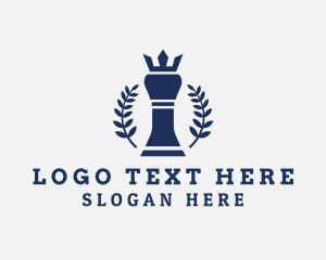 Lifestyle - Chess Piece Crown logo design