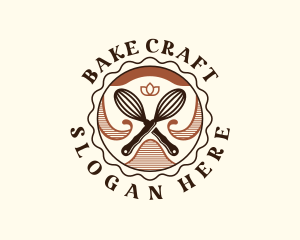 Whisk Baking Cuisine logo design