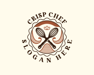 Whisk Baking Cuisine logo design