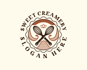 Whisk Baking Cuisine logo design