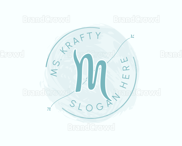 Cosmetics Beauty Watercolor Logo