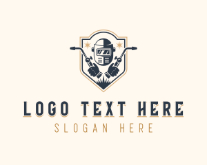 Industrial Steelworks Welding logo design