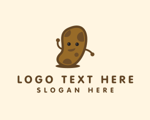 Supermarket - Organic Vegetable Potato logo design