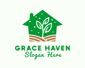 Greenhouse Plant Cultivation Logo