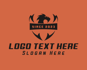Mobile Gaming - Dragon Clan Crest logo design