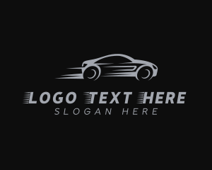 Driver - Fast Transport Car logo design