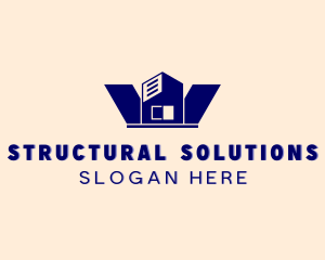 Structure Facility Warehouse  logo design