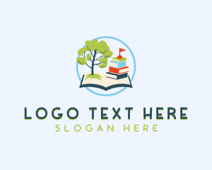 Bookstore - Daycare Educational Publisher logo design