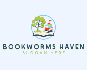 Books - Daycare Educational Publisher logo design