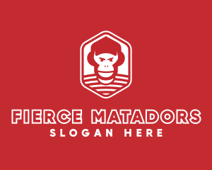 Monkey Ape Chimp logo design