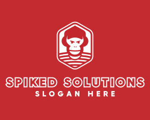 Monkey Ape Chimp logo design