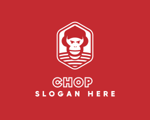 Monkey Ape Chimp logo design
