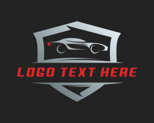 Driver - Car Detailing Shield logo design