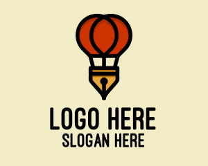 Hot Air Balloon Pen  Logo