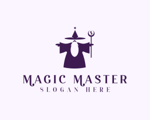 Wizard - Magical Money Wizard logo design