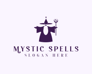 Sorcery - Magical Money Wizard logo design