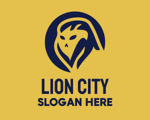 Safari Wild Lion logo design