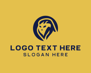 Lion Head - Safari Wild Lion logo design