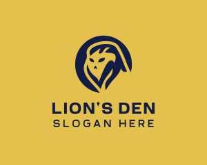 Safari Wild Lion logo design