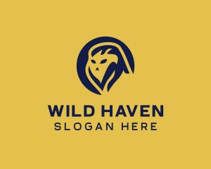 Safari Wild Lion logo design