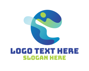 Artistic - Artistic Letter C Splash logo design