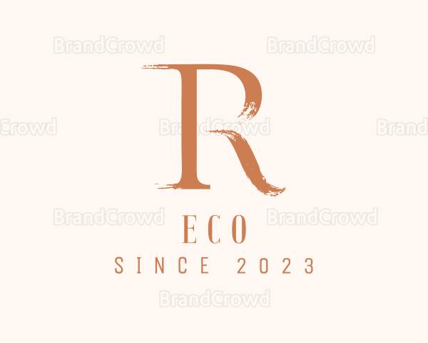 Cosmetics Letter R Logo