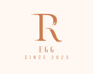 Letter R - Cosmetics Letter R logo design