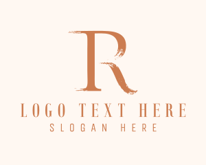 Cosmetics Letter R Logo