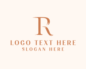 Enterprise - Cosmetics Letter R logo design