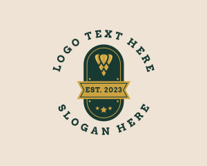 Beer - Beer Hop Brewer logo design