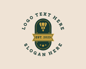 Hop - Beer Hop Brewer logo design