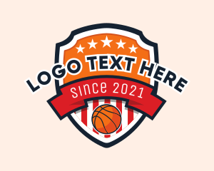 Trainer - Basketball Shield Tournament logo design