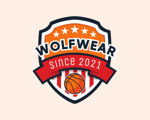 Basketball Shield Tournament logo design