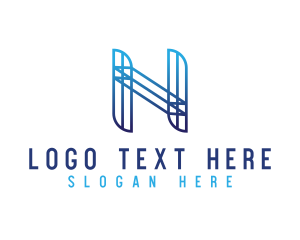 Letter Sn - Professional Letter N Company logo design