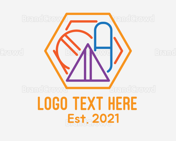 Hexagon Medical Pill Logo