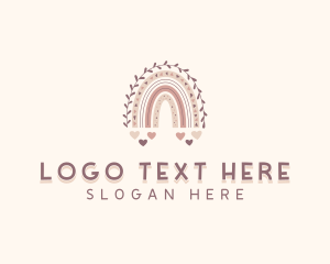 Leaf - Generic Rainbow Boho logo design