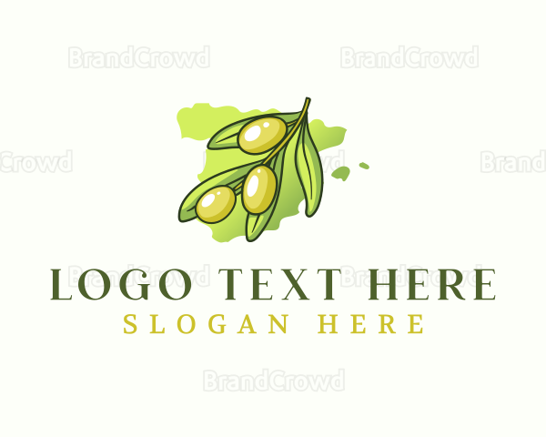 Spain Natural Olive Logo