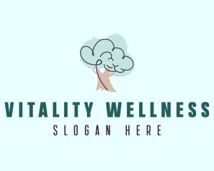 Therapy Wellness Tree logo design