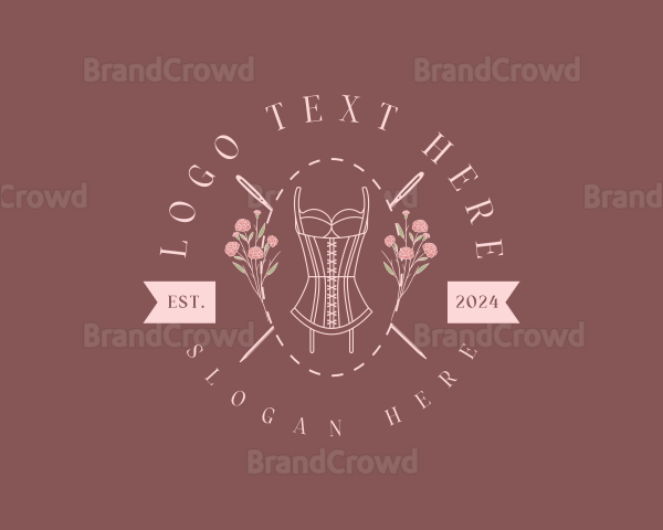 Fashion Needle Corset Logo