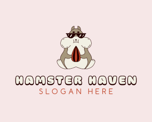 Hamster Pet logo design