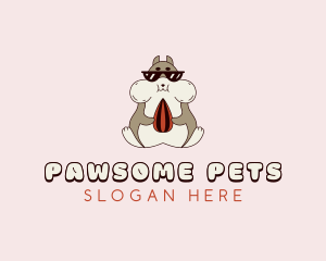 Hamster Pet logo design