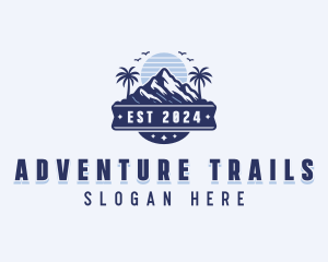 Mountain Summit Peak logo design